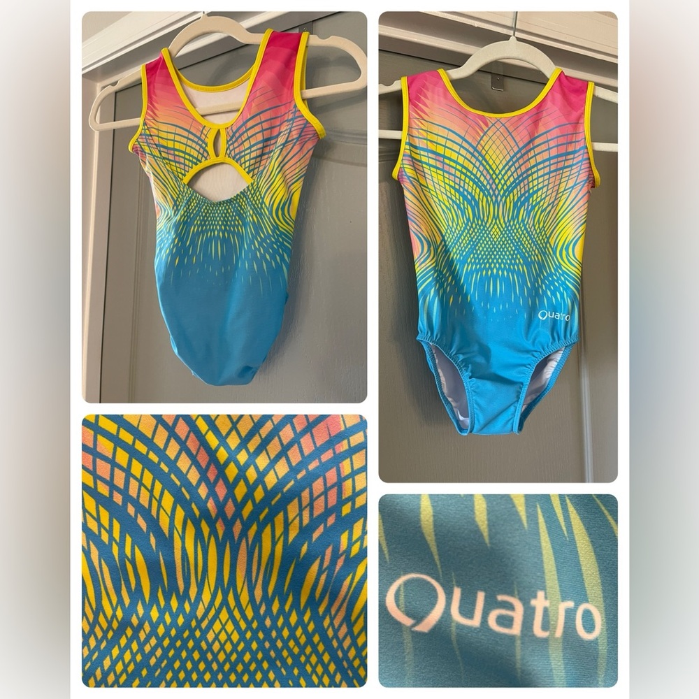 28” CM Quarto Kaleidoscope Leotard New w/o tag